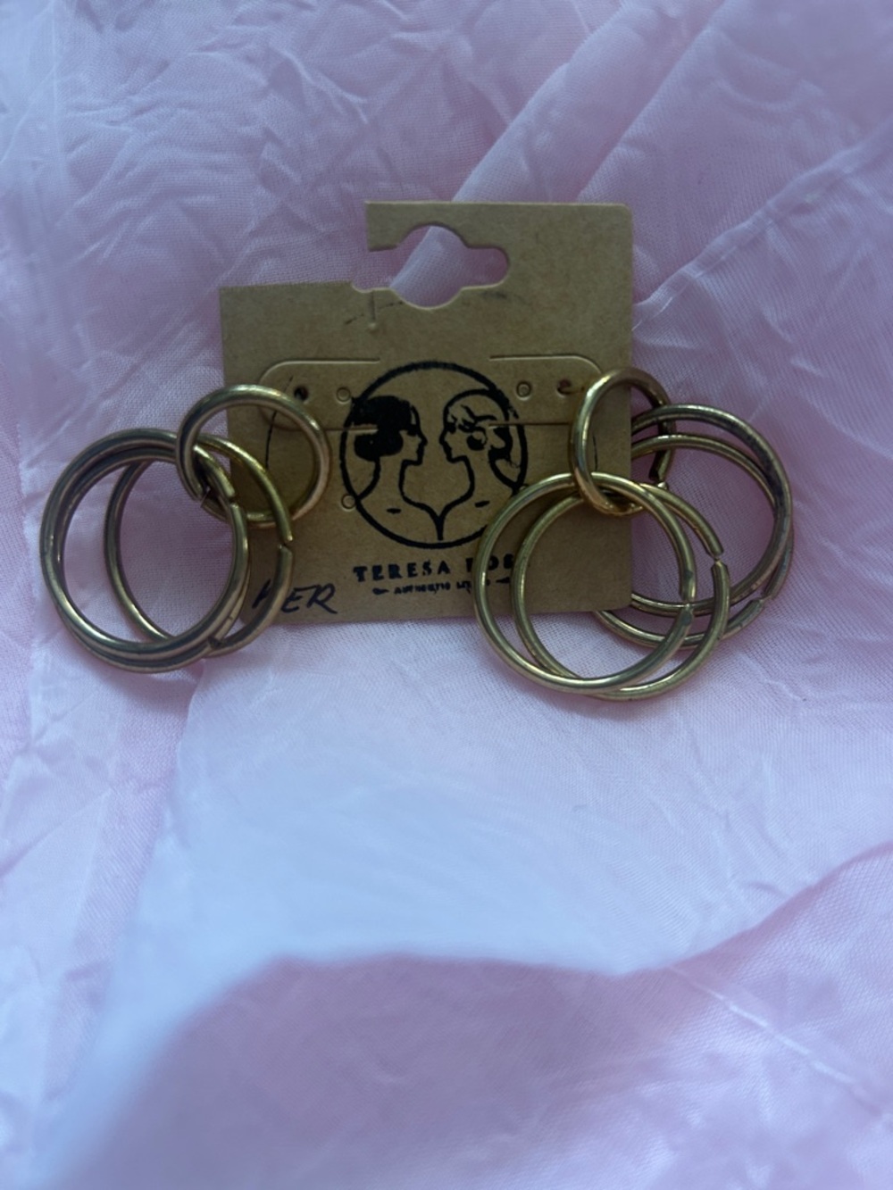 Gold-Tone Multi Hoop Earrings - Teresa